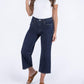 Judy Blue - Vintage Blues High-rise Tummy Control Crop Wide Leg Jeans