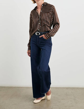 Rails - Spencer Button Front Long Sleeve Top