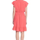Maggy London - Smocked Waist Ruffle Dress