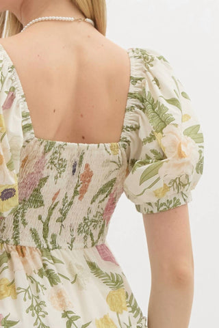 Entro - Lovie Floral Mini Dress