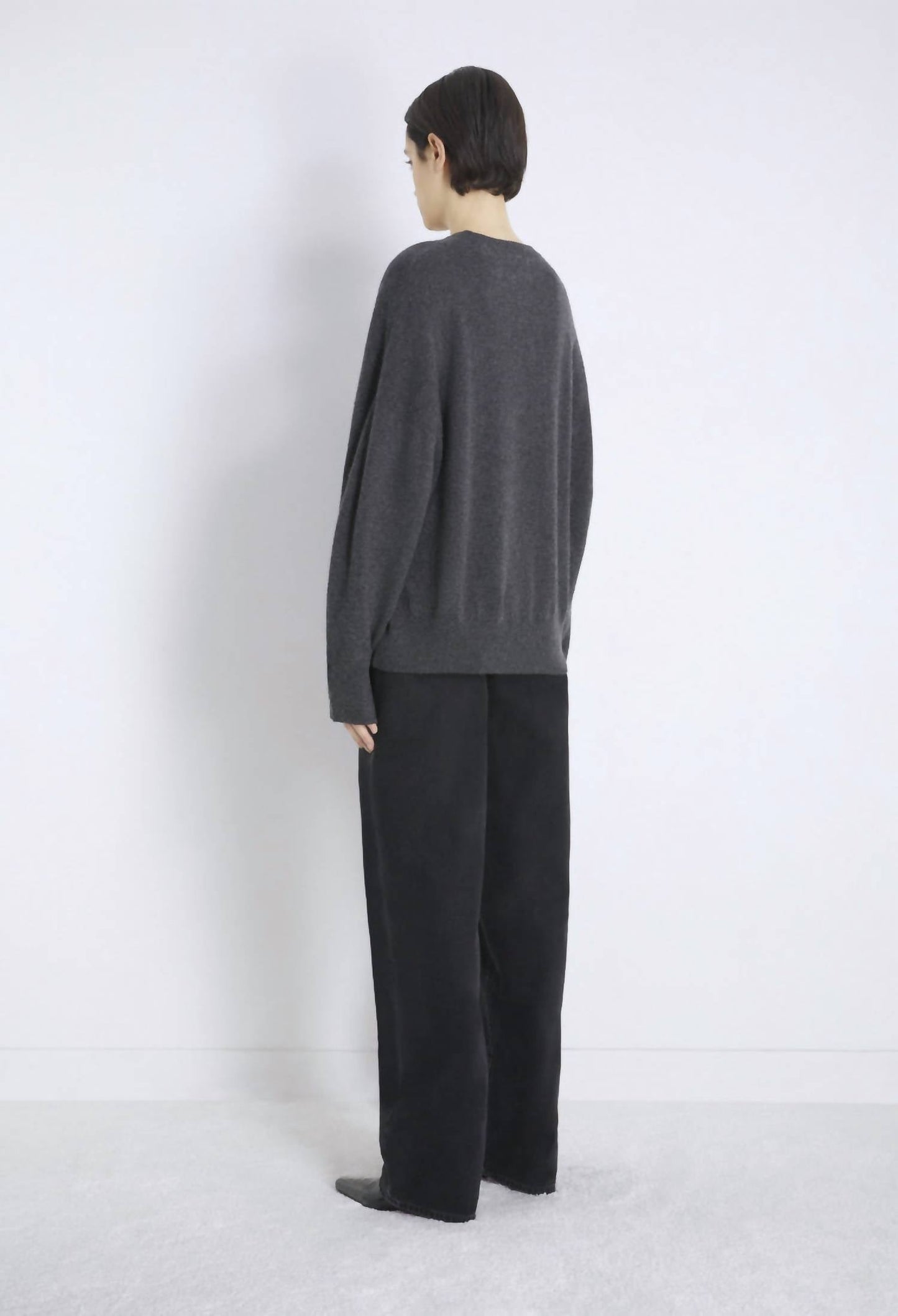 Loulou De Saison - Anaa Crew Neck Long Sleeve Sweater