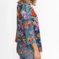 Johnny Was - Women's Neutra Button Front Long Sleeves Henley Tee