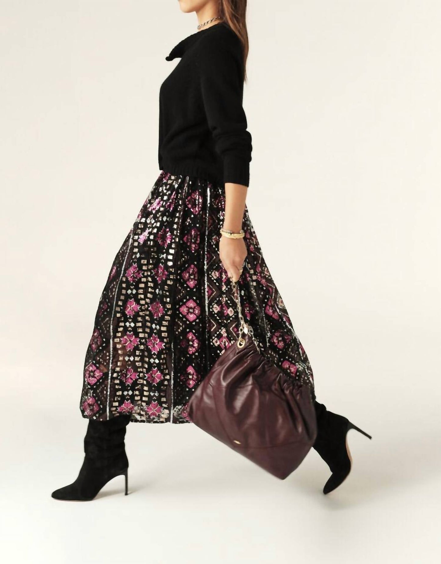 Ba&Sh - Pippa Mid-length Skirt