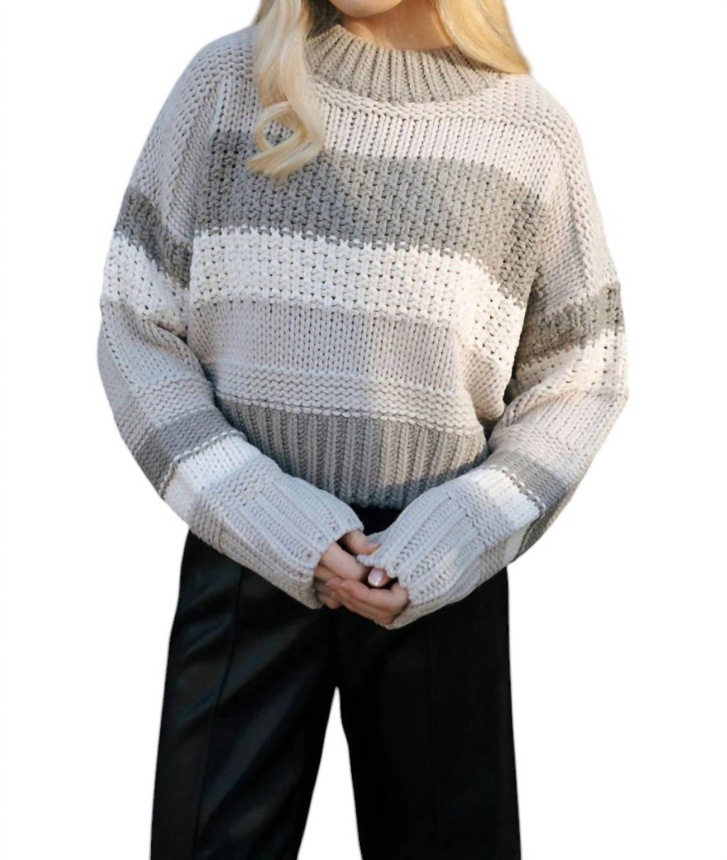 Elan - Stripe Sweater