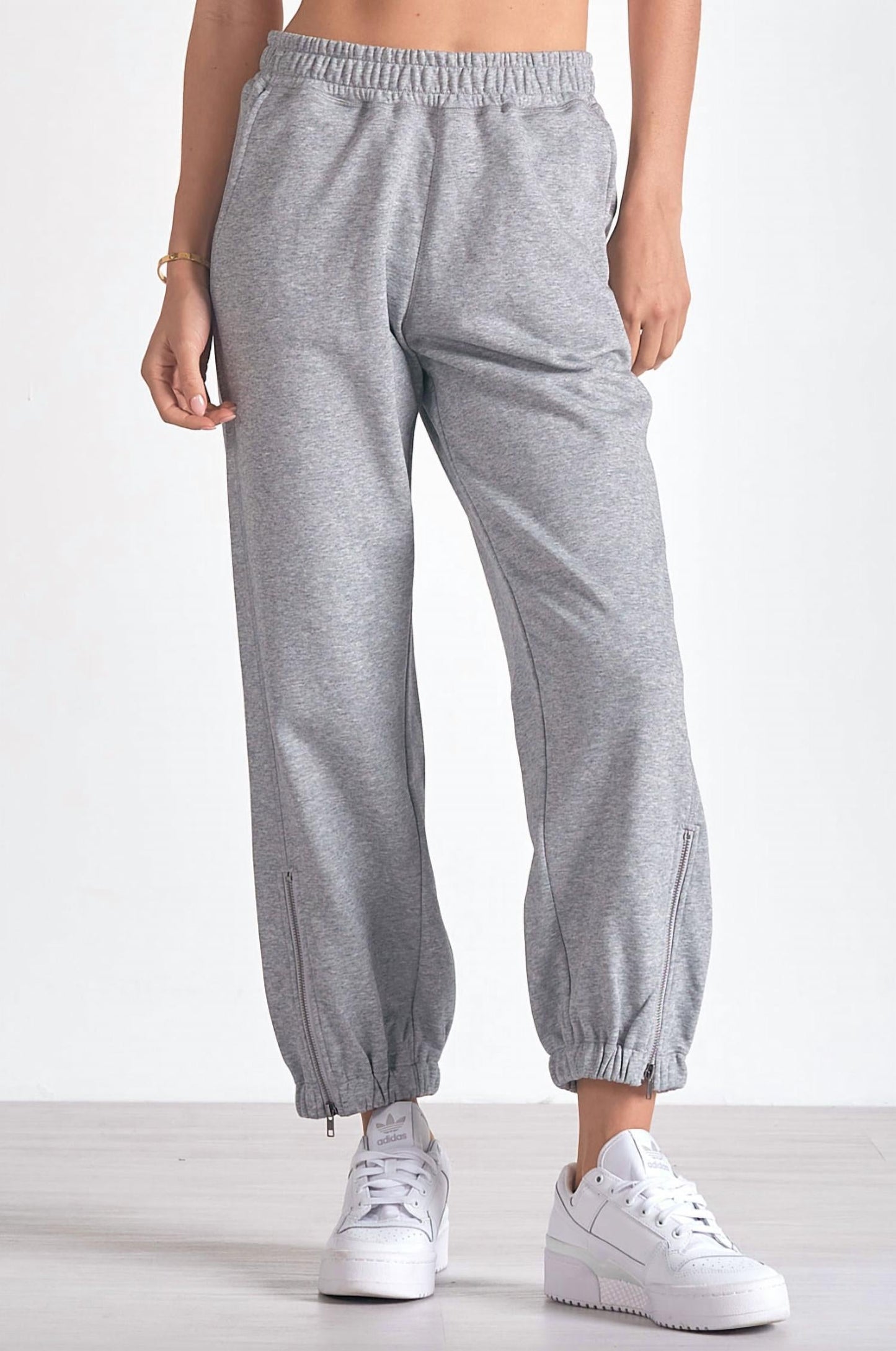 Elan - Zip Bottom Jogger Pants