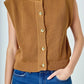 English Factory - Button Sweater Vest