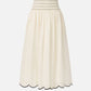 Fifteen Twenty - Elsa Smocked Waist Midi Skirt