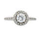Cubic Zirconium Ring Sterling Silver