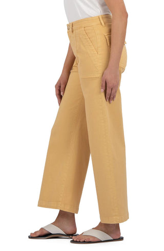 Kut From The Kloth - Meg High Waist Wide Leg Twill Pants