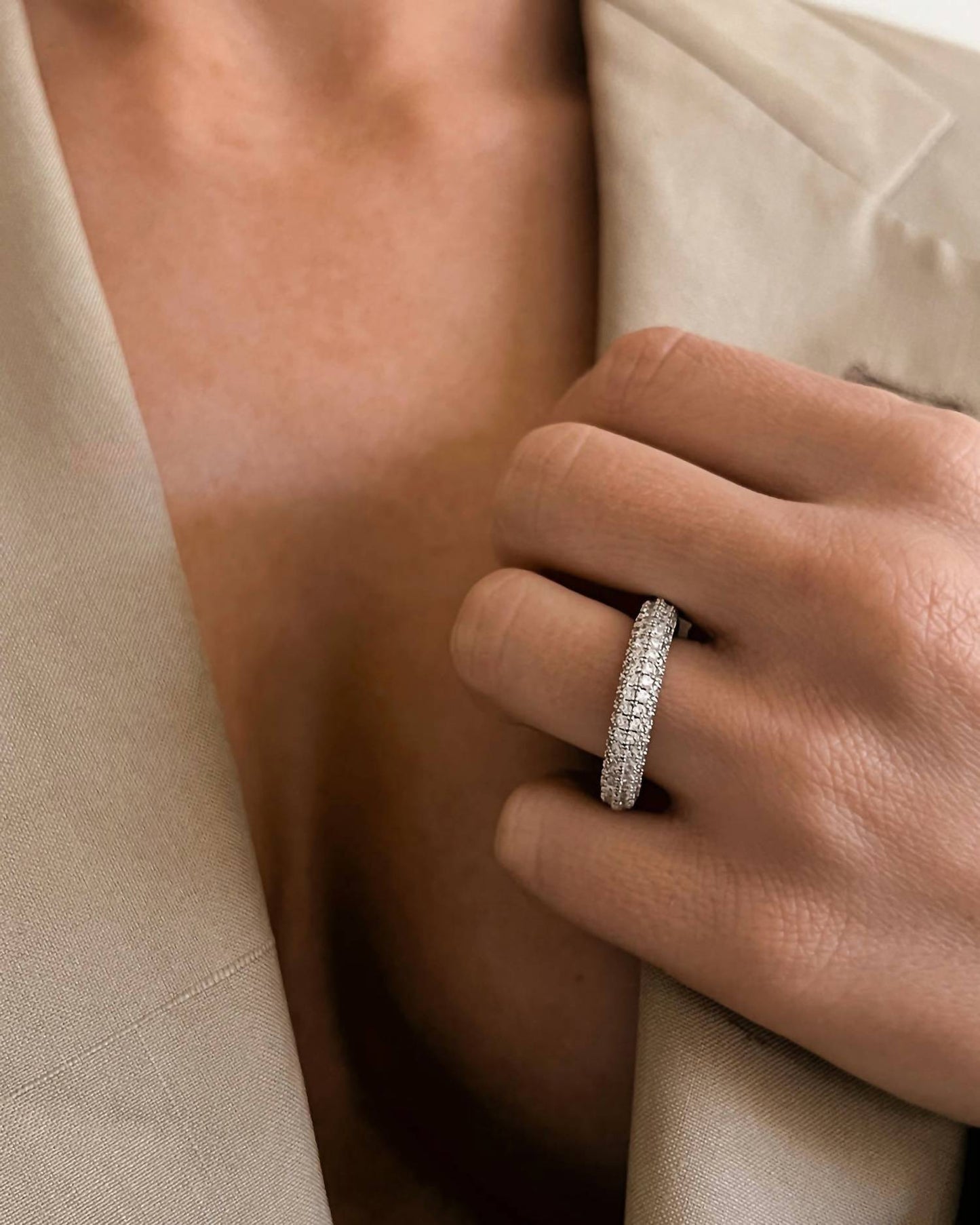 Luv Aj - Pave Amalfi Ring
