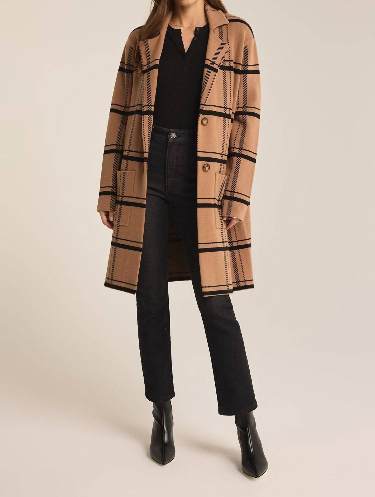 Z Supply - Timber Plaid Cardigan