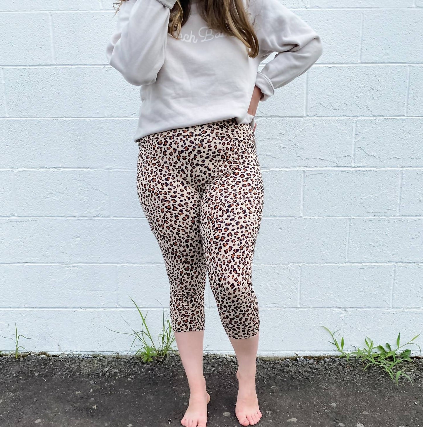 White Birch - Karli Cropped Legging