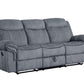 Zubaida Two Tone 3 Piece Recliner Living Room Set
