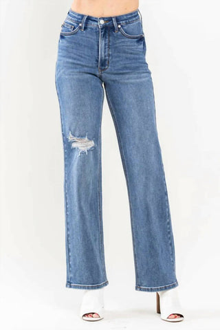 Judy Blue - Tummy Control 90's Straight Leg Jeans