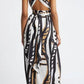 Diarrablu - Mailys Halter Neck Wrap Dress
