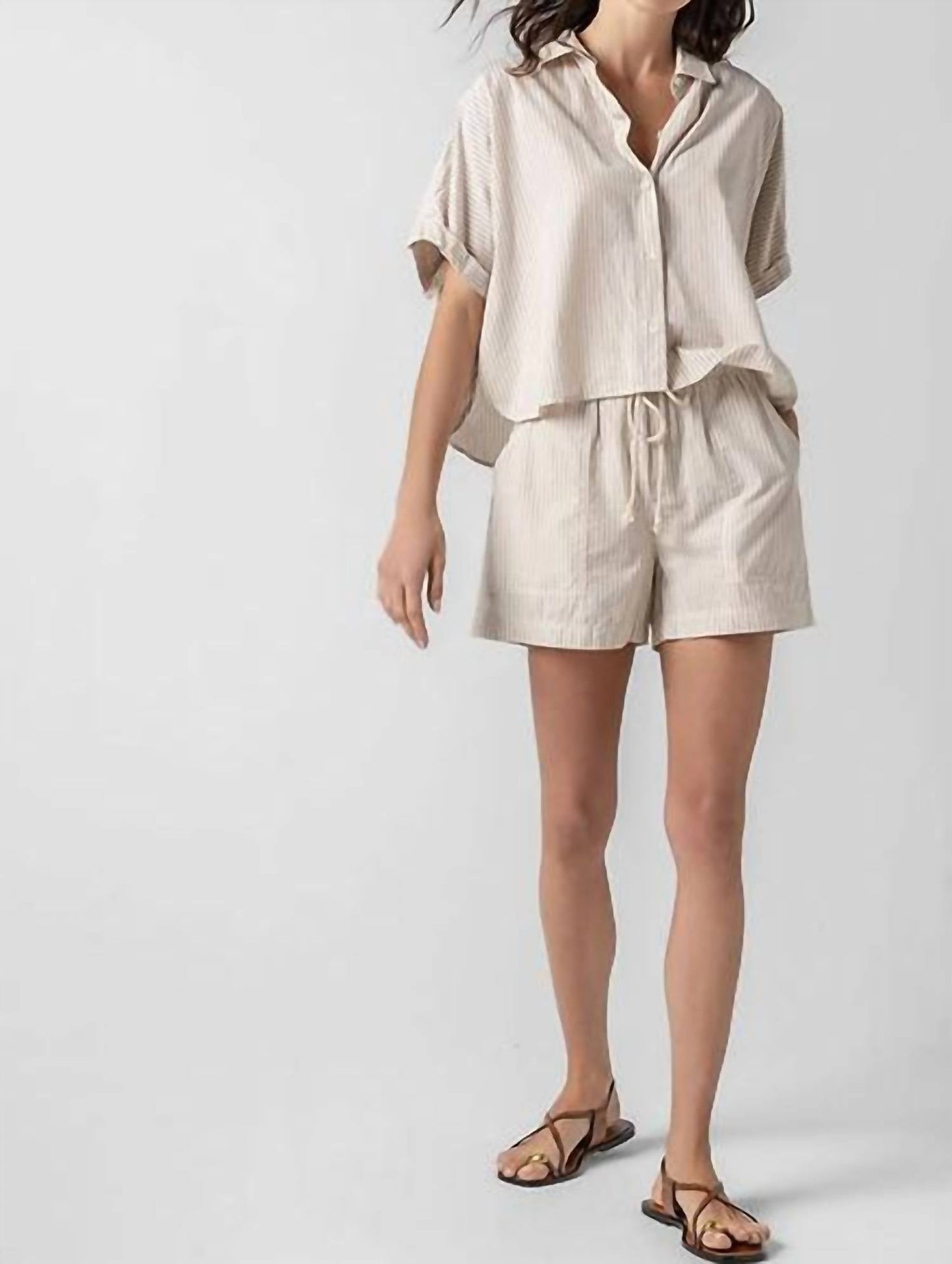 Lilla P - Striped Pocket Short