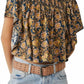 Free People - Printed Ruffled Up Top