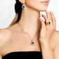 Avenue Chic - Women's Emerald Square Set