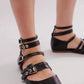 Free People - Women's Hart Buckle Ballet Flat Shoe