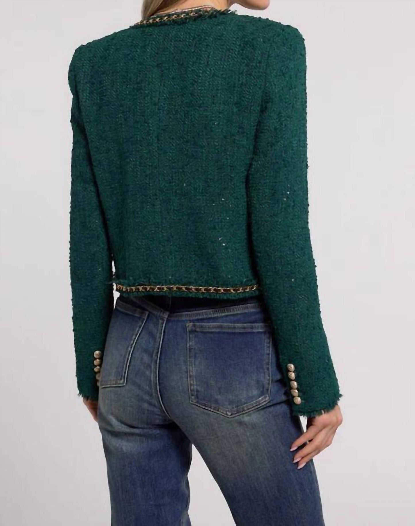 Generation Love - Serena Chain Tweed Blazer