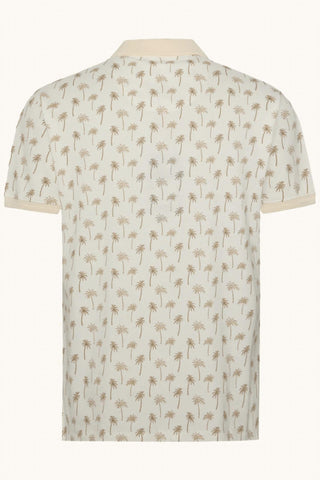 A Fish Named Fred - Palm Trees Short Sleeve Polo