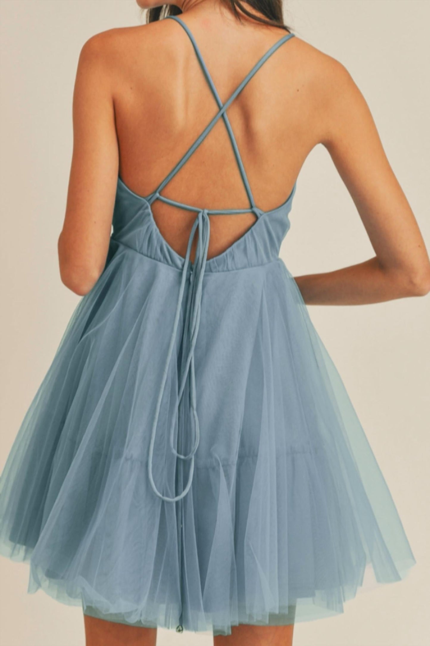 Mable - Blue Tulle Mini