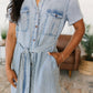 Geegee - Wait For It Denim Shirtdress