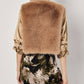 Apricot - Luxe Layer Fur Vest