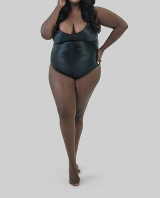 Good American - Always Ruched One-piece Swimsuit