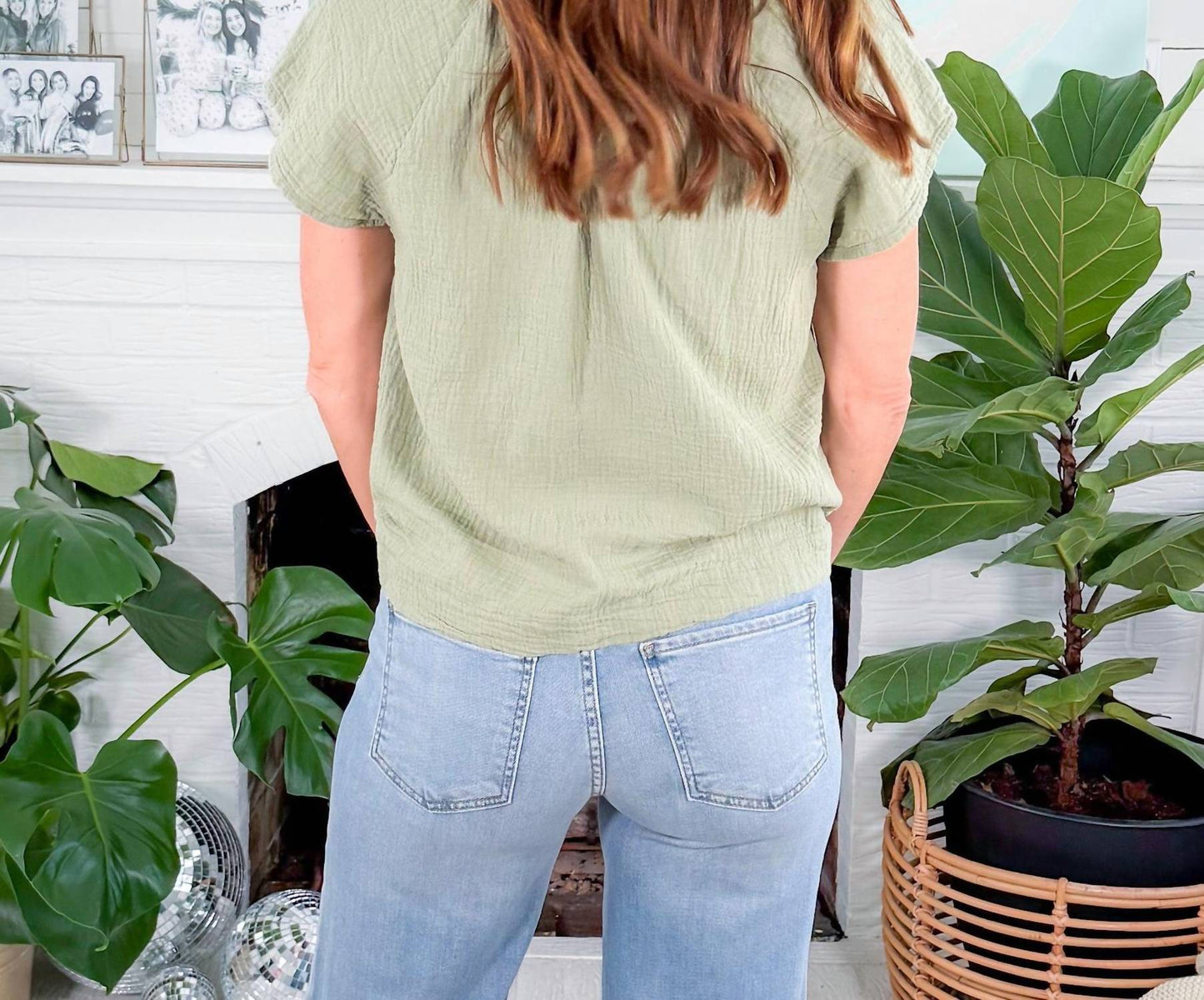 Bobi - Raglan Flutter Sleeve Top