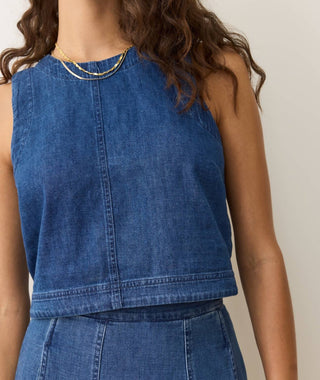 Marine Layer - Quinn Denim Tank