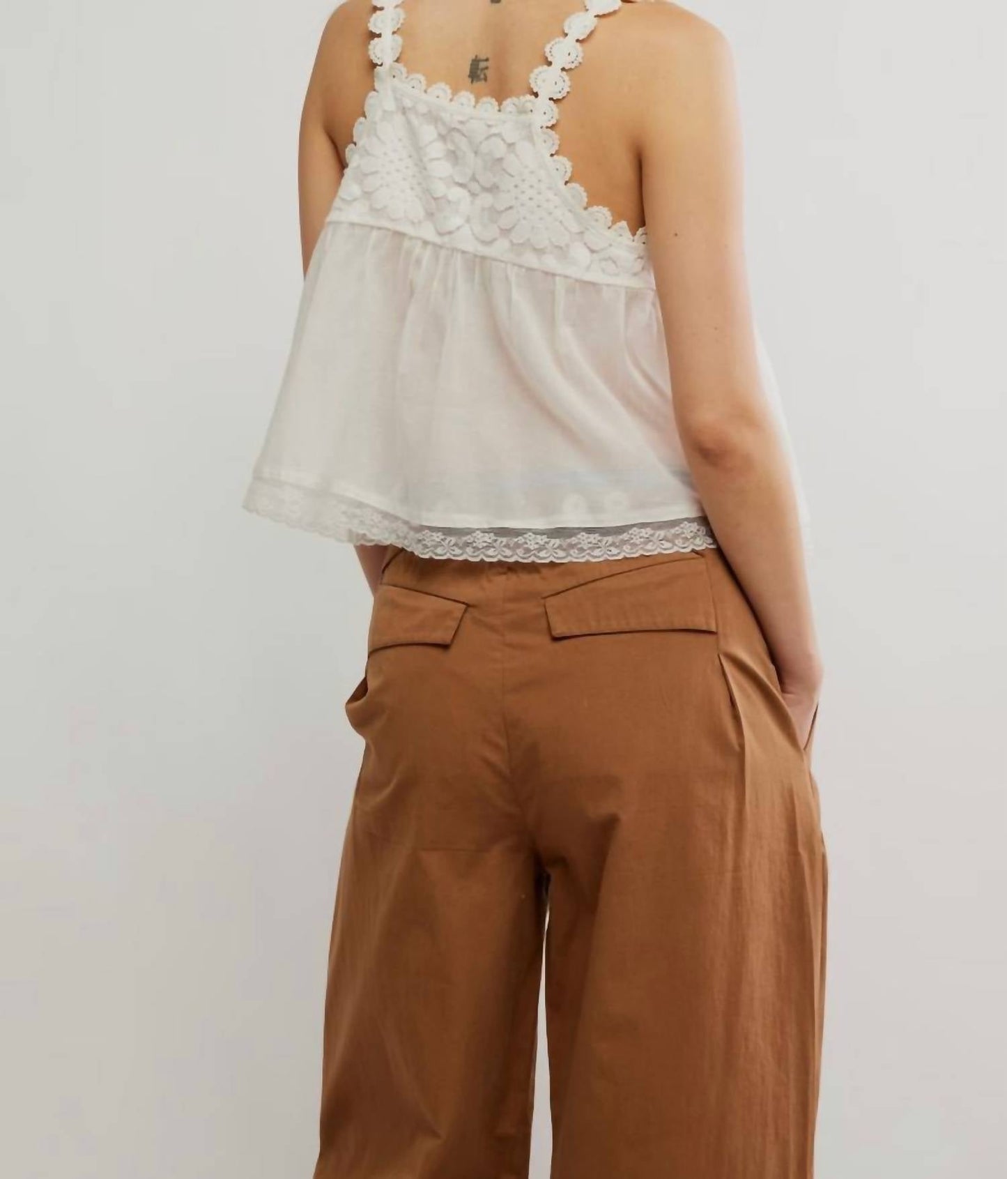 Free People - Stevie Lace Tank Top