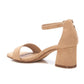 Xti - Women's Suede Heeled Sandals