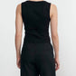 Enza Costa - Supima Baby Rib Cropped Fitted U Tank