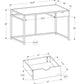 Computer Desk For Home Office, 1 Storage Drawer, Contemporary & Modern