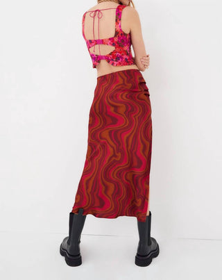 For Love & Lemons - ELEANOR MIDI SKIRT