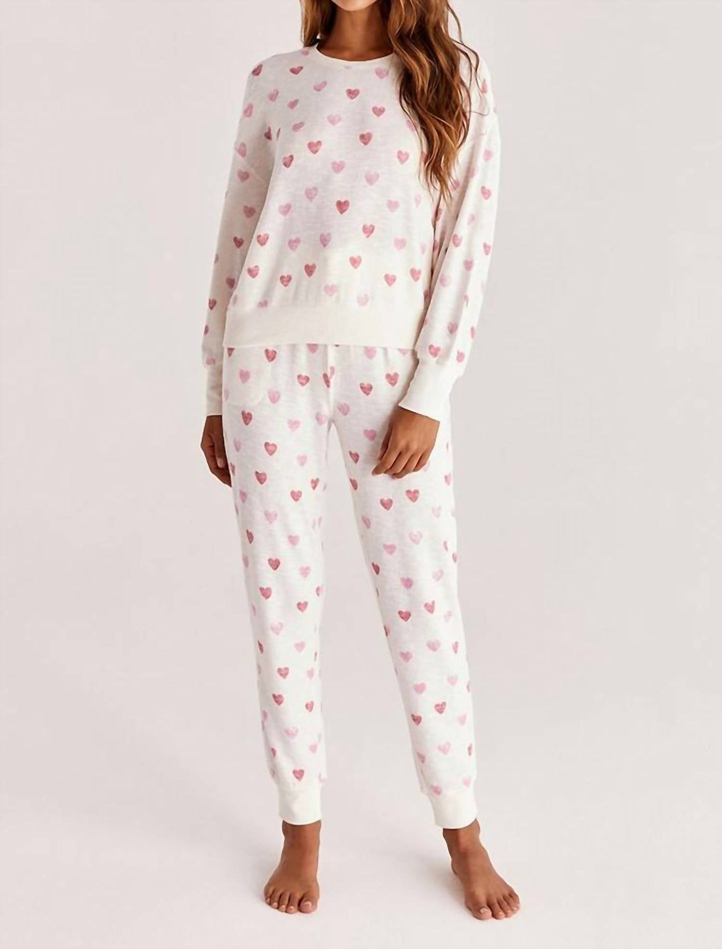 Z Supply - Izzie Heart Long Sleeve Top