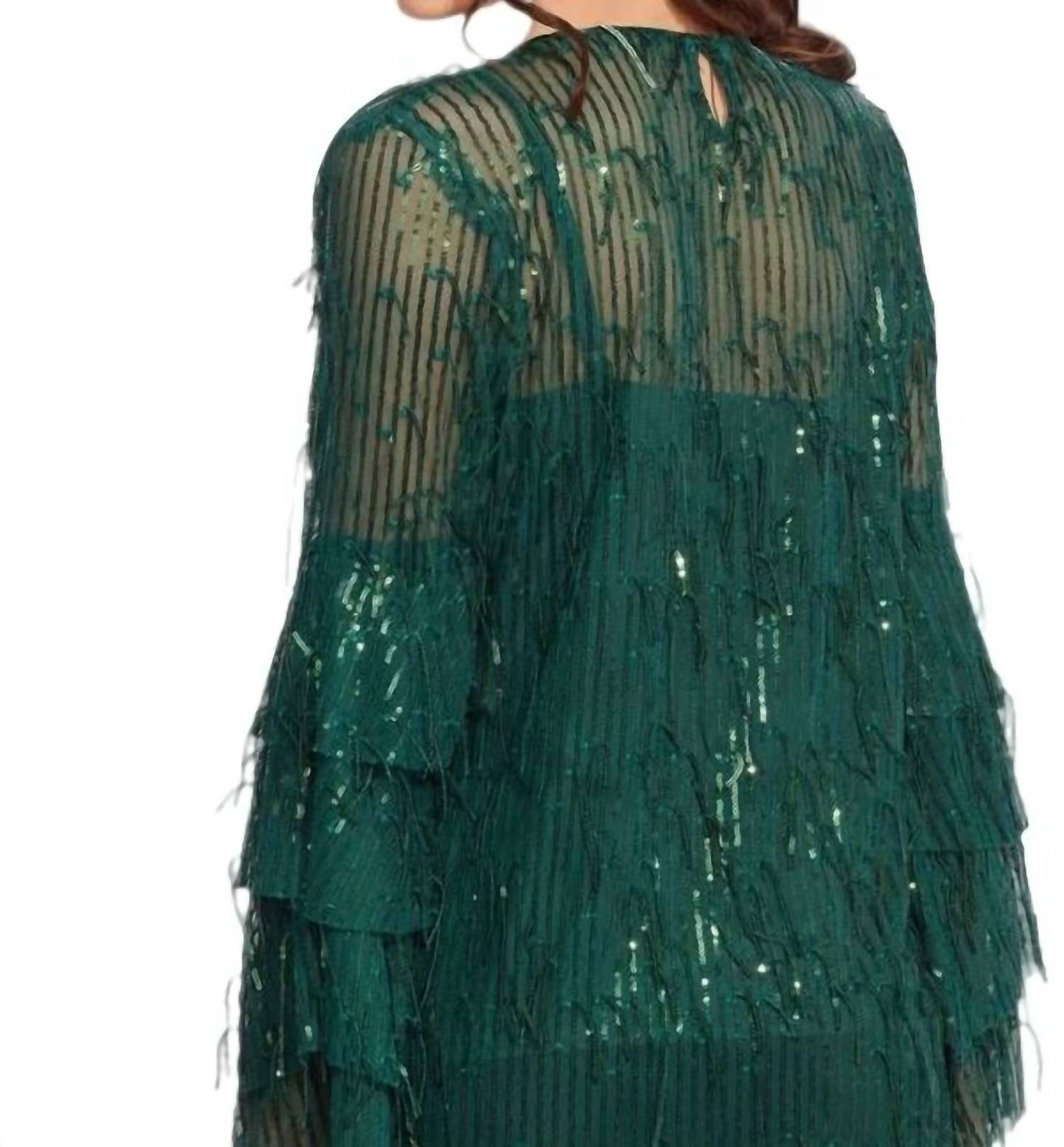 Eva Franco - Sequin Fringe Top