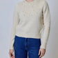 Design History - LONG SLEEVE EMBELLISHED RHINESTONE SWEATER