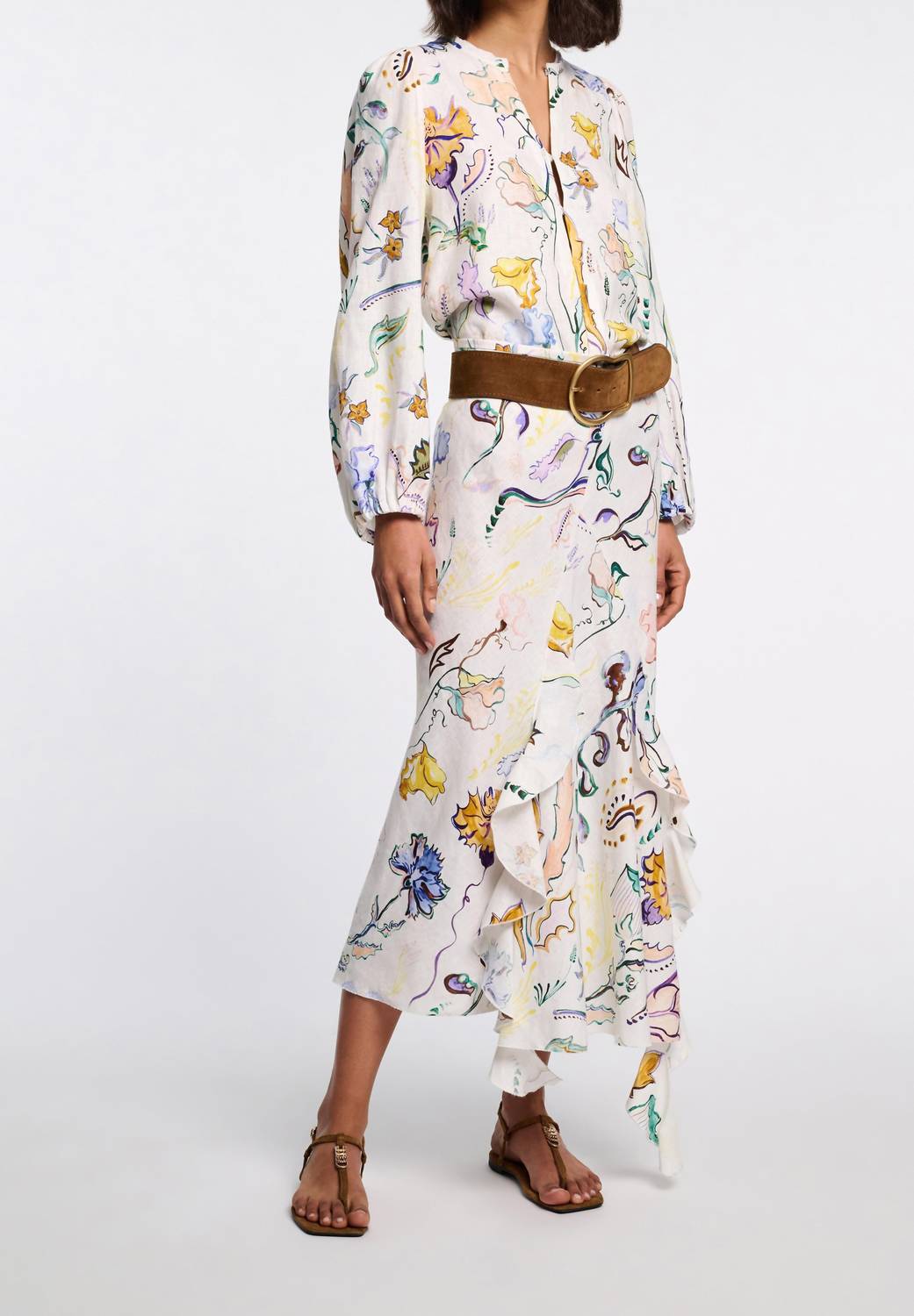 Dorothee Schumacher - Floral Power Midi Skirt