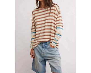 Free People - Nina Stripe Long Sleeve
