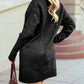 1 The Woman - Cable Knit Drop Shoulder Loose Fit Sweater Dress
