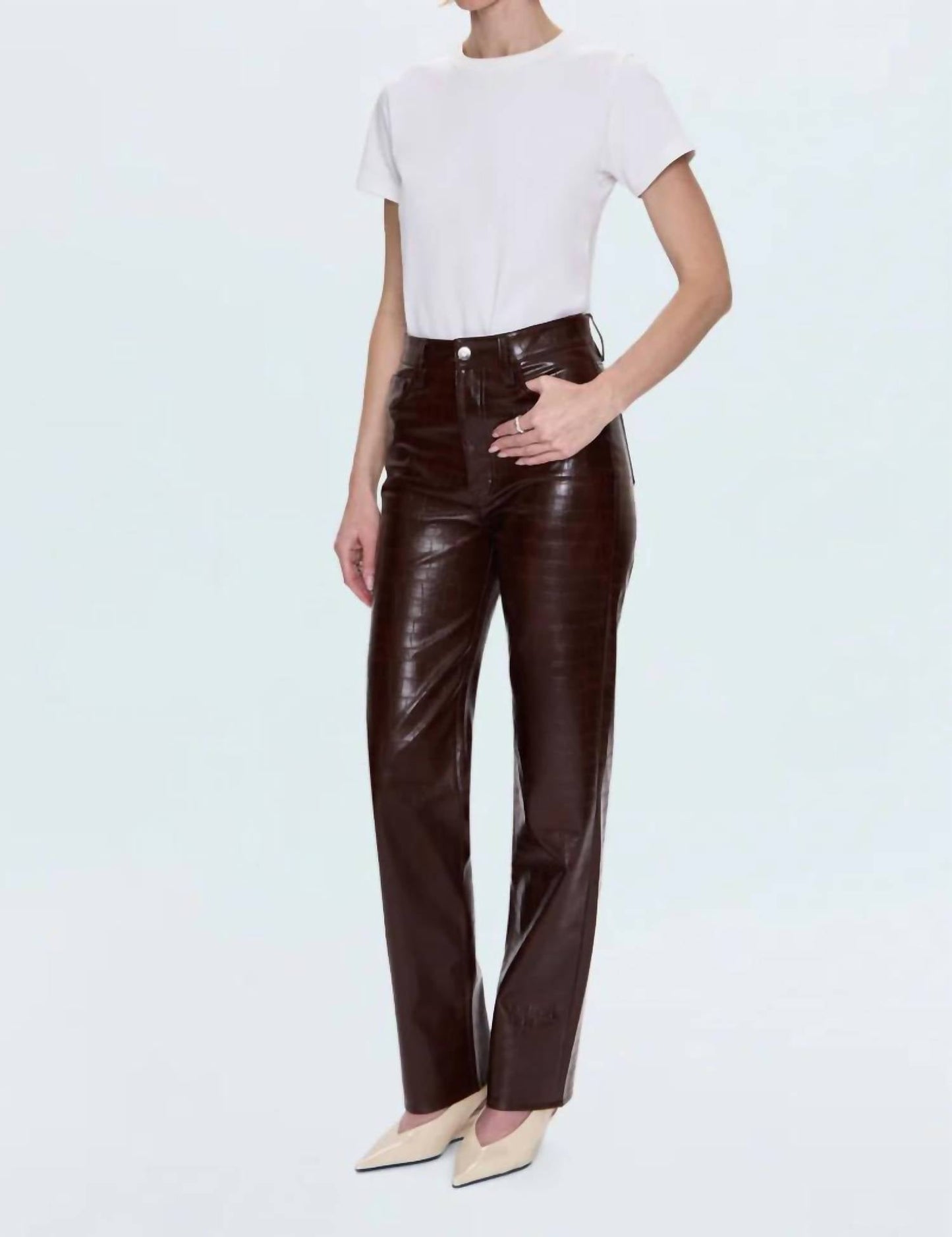 Pistola - Cassie Super High Rise Straight Leg Pants