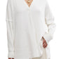 Free People - Travis Oversize Thermal Polo Top