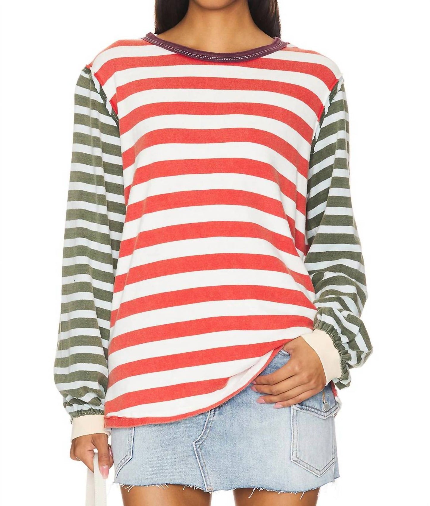 Free People - Sawyer Striped Top