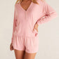 Z Supply - Dusk Silky Pointelle Long Sleeve Top