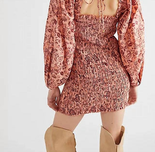 Free People - SMOCK IT TO ME MINI DRESS