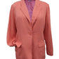 Paparazzi - Women's Linen Blend Classic Lined Blazer
