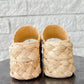 Loeffler Randall - Women's Natural Aaron Platform Raffia Mules