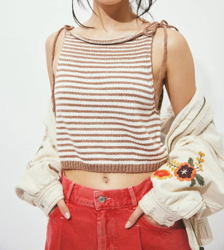 Free People - Claire Knit Tank Top